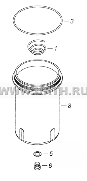 740.20-1012068 Колпак масляного фильтра